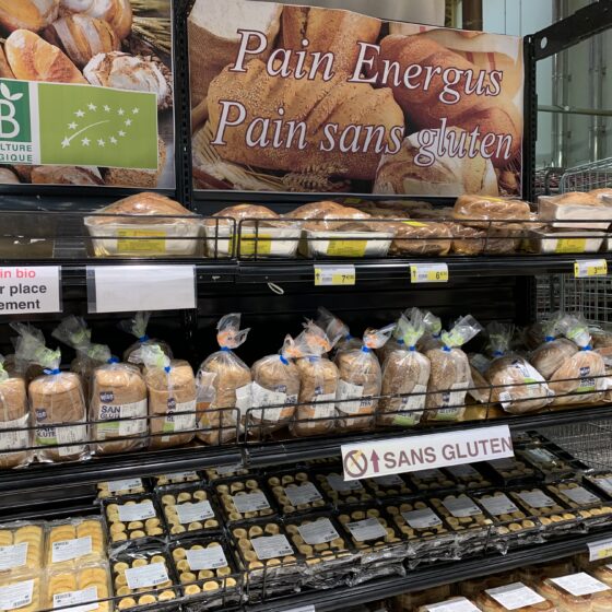 Cora bread section